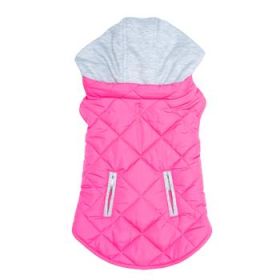 Weekender Dog Sweatshirt Hoodie (Color: Pink, size: X-Small)