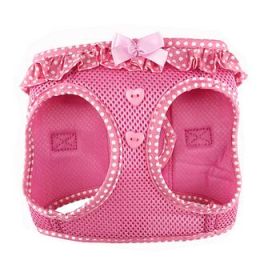 Polka Dot Ruffle (Color: Pink, size: X-Small)