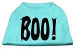 BOO! Screen Print Shirts (Color/Size: Aqua Lg)