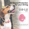 2pcs Silicone Airtag Case For Dog Collar Clip Cover Pet Anti-loss Locator Tracker Protective Sleeve Airtags Accessories