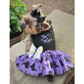 Too Cute To Spook Halloween Dress (Color: Holly, size: X-Small)